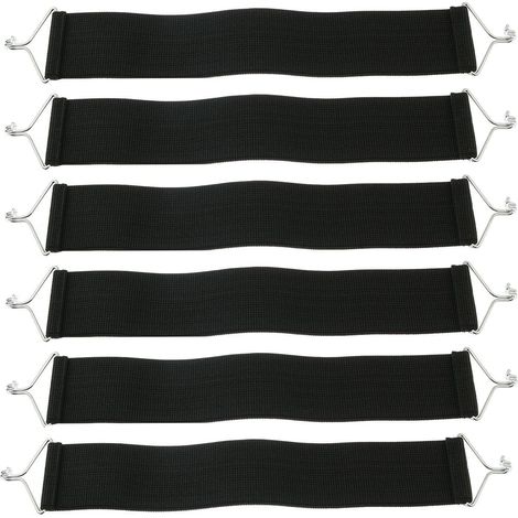 Lot de 6 sangles de renfort pour chaises Zero Gravity, cordons élastiques de réparation