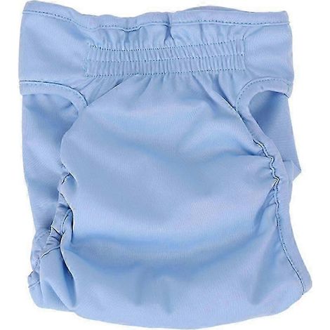 Culotte hygiénique pour chienne, rouge, pour les règles, couleur rose.-Blue S (1/5)