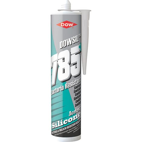 Dowsil 785+ Sanitary Silicone Sealant in Manhattan Grey – 310ml Cartridge