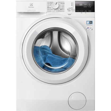 Electrolux EW7W285W Lavasciuga Libera installazione Caricamento frontale Grigio Bianco classe D (1/5)