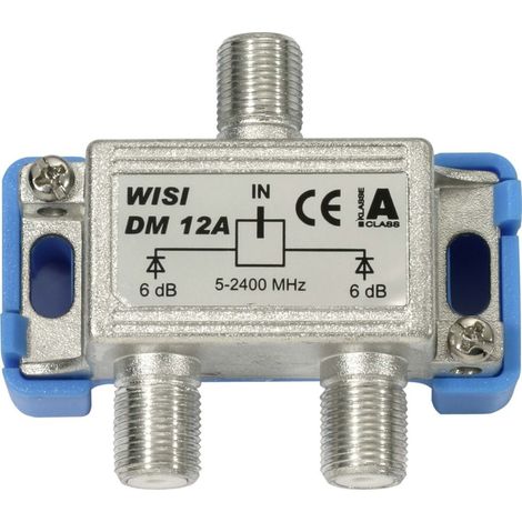 Wisi Verteiler 2f. 5-2400MHz, 6dB DM12A