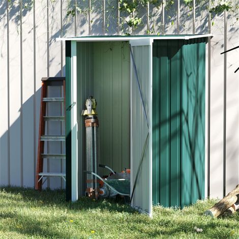 Durable Garden Storage Shed for Tools,Bikes,and Mobility Scooters-Weather-Resistant Steel,Easy Access,Spacious Design (1/5)