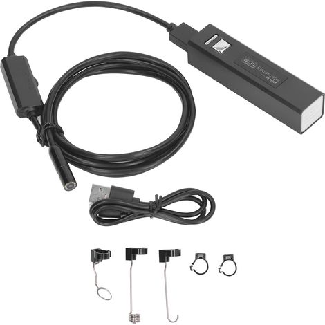 Endoscope industriel WIFI caméra IP67 étanche avec éclairage auxiliaire 2412‑2612MHZ angle 70° câble 5m/16.4ft (1/5)