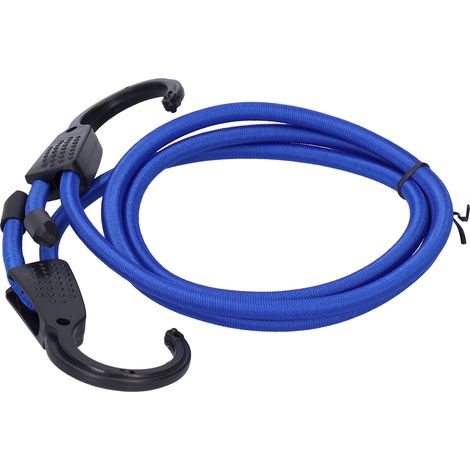 Corde à bagages multifonctionnelle de 1,5 m, extensible et réglable, idéale pour suspendre le linge de voiture en voyage. (1/5)
