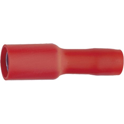 Klauke 920 Rundsteckhülse  0.50 mm² 1 mm² Stift-Ø: 4 mm Vollisoliert Rot 1 St.