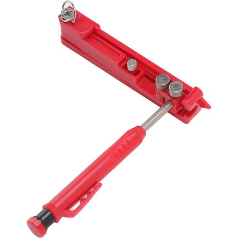 Crayon de charpentier multifonctionnel, réglable, compact et portable, outil de traçage pour la maison, l'extérieur et l'industrie (1/5)