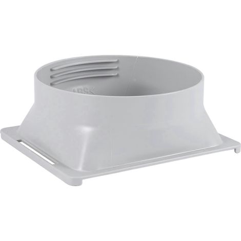 Raccord de tuyau d'évacuation de climatiseur, adaptateur de fenêtre carré à rond --- (1/5)