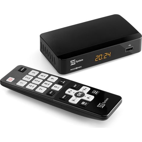 TELE System FACILE Terrestre Full HD Noir (1/3)