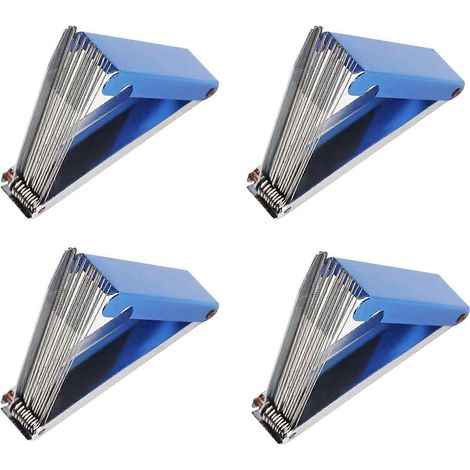 Kit de nettoyage pour buses de soudage, carburateurs et torches de soudage (12 fils et une lime plate) (1/5)