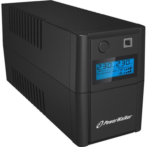 Onduleur PowerWalker VI 650SE capacité 650 VA puissance 360 W