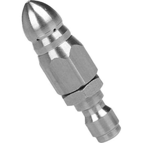Buse rotative pour nettoyeur haute pression - - Acier inoxydable robuste - Diamètre 11,8 mm (1/4)
