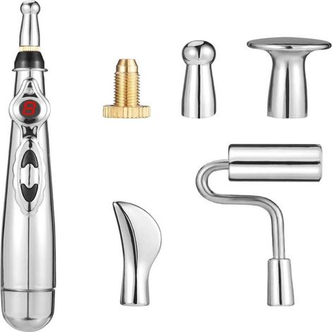 Stylo d'acupuncture, Stylo d'acupuncture électrique, Stylo d'acupuncture Akupen, Stylo de massage énergétique des méridiens pour soulager la douleur et prendre soin du corps (1/5)