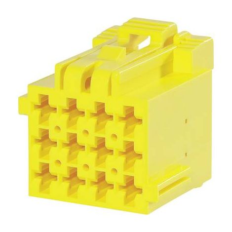 TE Connectivity Boîtier femelle pour câble série J-P-T Nbr total de pôles 12 Pas: 5 mm 1-967622-3 1 pc(s) V731181 (1/2)