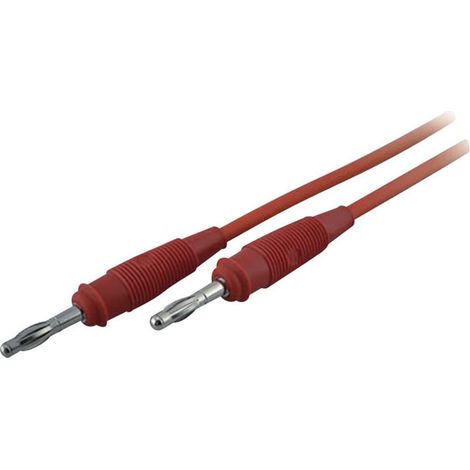 Sks-Hirschmann SML 100/1 Cordón de medida rojo profesional