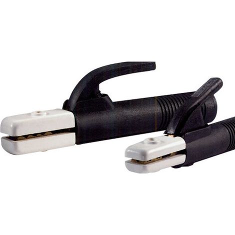 Pinza porta elettrodo con serraggio a leva impugnatura in nylon e corpo in ottone - Falcon 200