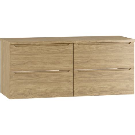 Mobile bagno senza lavabo Viggo marrone 120cm (1/5)