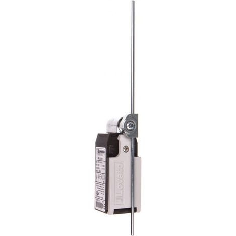 Palanca de interruptor de límite con varilla ajustable, varilla metálica, carcasa de plástico, contactos de acción rápida 1NC 1NO KBL2S11