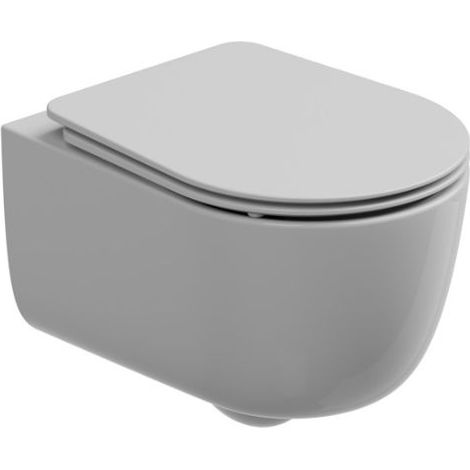 WC GSG Hit Sospeso Senza Brida 51x36,5 Bianco Lucido