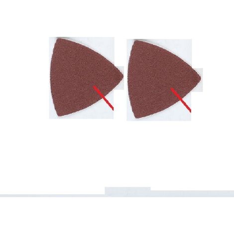 Tête de conversion universelle pour meuleuse d'angle, accessoire pour outil multifonction (deux feuilles de papier de verre de 80 mm) pour le travail du bois et la découpe. (1/5)