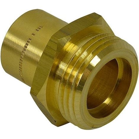 Mamelon NF à braser sur cuivre Ø 12 - mâle G1/2" (15/21) - Gurtner
