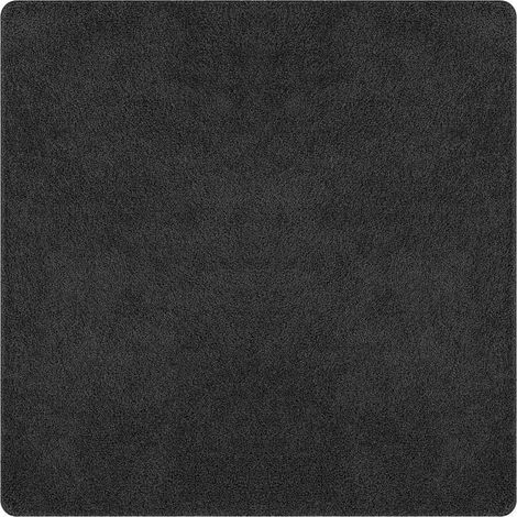 Tapis de sol,Tapis Shaggy Anti-dérapant Gris foncé 160 x 160 cm PP CFW719516 (1/5)