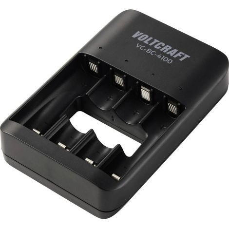 VOLTCRAFT VC-BC-4100 Caricabatterie universale NiMH, NiZn, LiIon Stilo (AA), Ministilo (AAA)