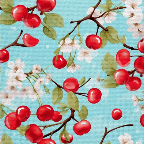 Tela decorativa para exteriores Oxford - Motivo frutal  DX6459 (1/5)