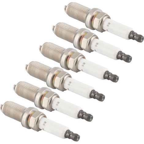 Lot de 6 bougies d'allumage platine 12122158253, compatibles avec les modèles Série 1 et Série 3 E81, E87, E88 et E90 (1/5)
