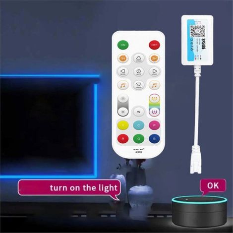 Controleur Led - RGB Pixel Addressable - Compatible WS2812B WS2811 - Tension 5-24 V - Jusqu'à 1200 Pixels - 1 Pièce (1/5)