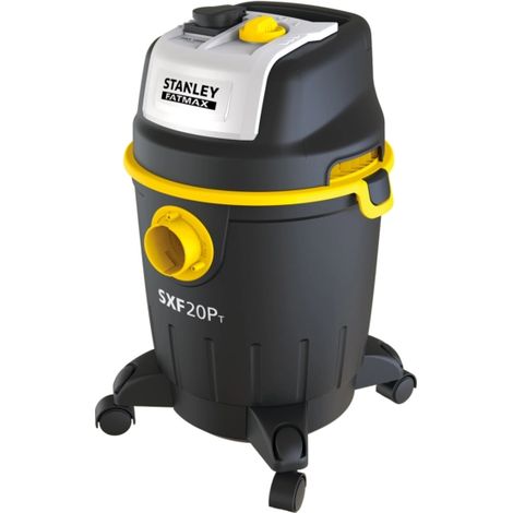 aspiratore solidi liquidi elettrico stanley fatmax "sxfvc20pt-e" 1400w 20 lt 33l/s
