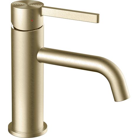 Robinet de Lavabo Rea Foster Gold Brush Low