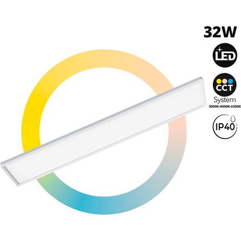 Panel LED Slim - 98x20 Cm - CCT - 32W - IP40