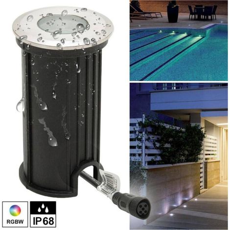 Mini Spot Led Rgbw 24v Encastré 40 Mm Encastré 3w Rgb 4000k Dmx