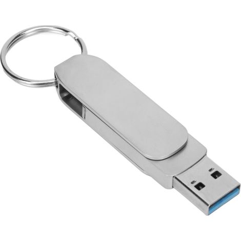 Clé USB 3.0 Type C 16GB Mémoire Flash Haute Vitesse Étanche pour Téléphone et Ordinateur (1/5)