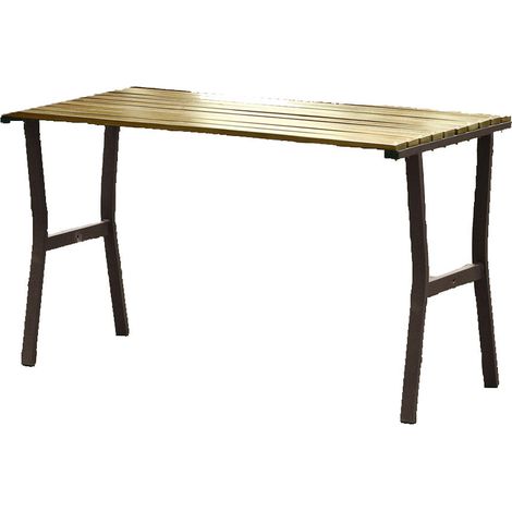 Tavolo da giardino rettangolare Bambu 122x62x72 B21101