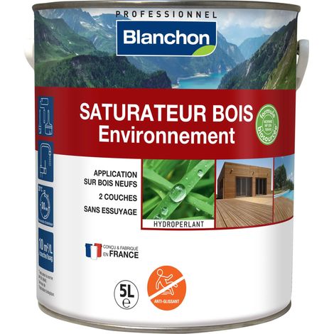 Saturatore per Legno Ambiente - Naturale - Barattolo da 5L - BLANCHON - 07102942