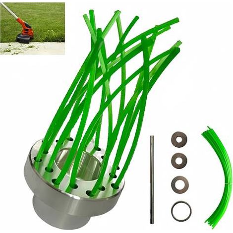 Tête Désherbage Universelle - Accessoire Jardin, Élimination Mauvaises Herbes, Compatible Pulvérisateur (1/5)
