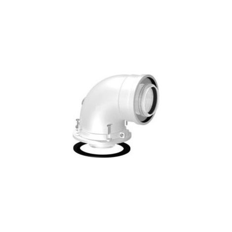 Baxi Curva coassiale 90° ribassata ø 60/100 KA00049 (1/2)