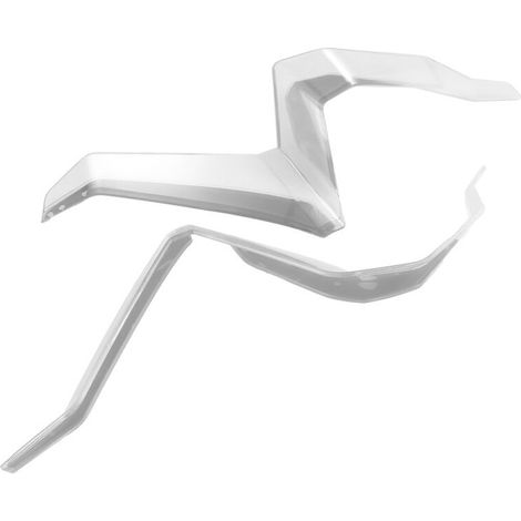 Déflecteurs D'Air de Moto pour X-ADV 750 XADV 750 2021-2024 Carénage de Jambe Déflecteur de Vent Pare-Brise Latéral Transparent
