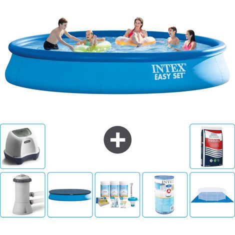 Intex Piscine Easy Set Ronde - 457x84 cm - 8-pièces  S31184 (1/5)