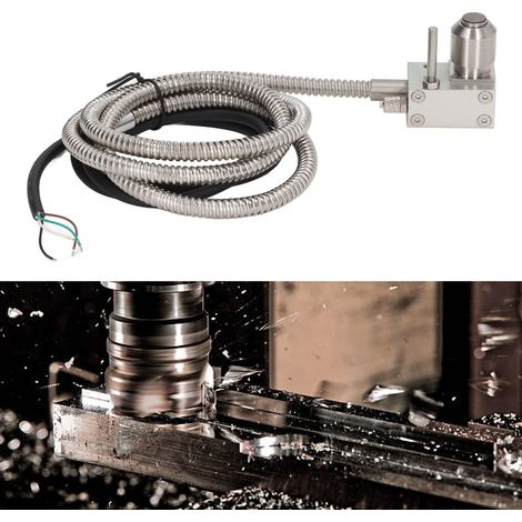 Régleur d'outils CNC à fil à 4 conducteurs et tête conique de 10 mm (1/5)