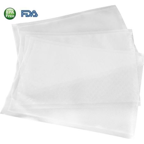 Sacs Sous Vide - Tofern - 100 Sacs Gaufrés - 20x30 cm - Sans BPA - Compatible Toutes Marques (1/4)