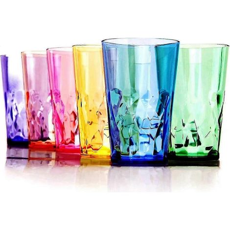 Scandinovia - Verres à boire incassables de qualité supérieure de 56 cl - Lot de 6 - Gobelets en plastique Tritan (1/4)