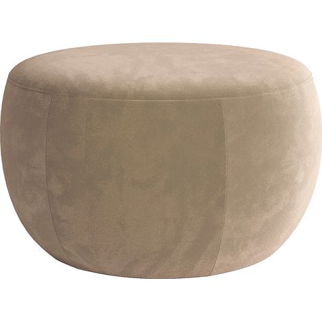 Pouf in velluto talpa - SIRAYO (1/2)