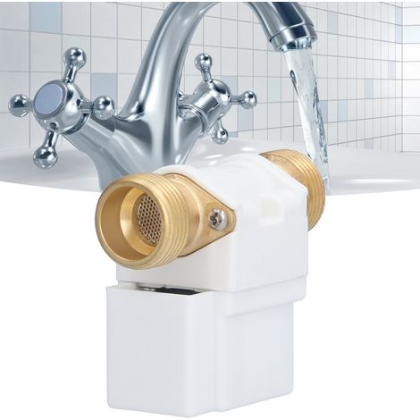 Chauffe-eau solaire à pression DC12V normalement fermé, raccord à vis externe 6 points, électrovanne d'alimentation en eau automatique (1/5)