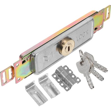 de Gancho para Puerta Enrollable Cerradura Central Cortina (1/5)