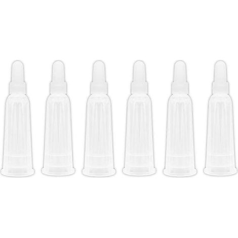 Lot de 6 embouts applicateurs de rechange pour ampoules, embouts pour la distribution de liquides (1/5)