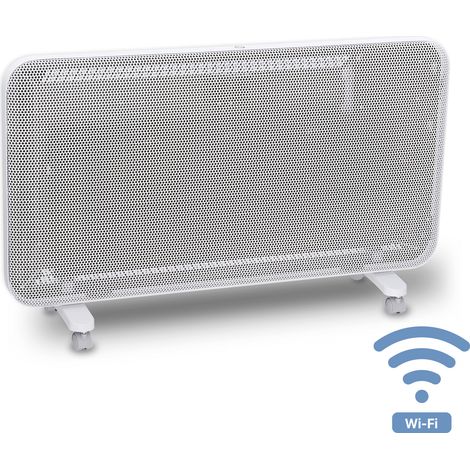 TROTEC TCH 2030 E Konvektorheizung – 2000 Watt Elektroheizung mit Thermostat, 3 Heizstufen & Turbo-Lüfter – Mobiler Heizkörper für Räume bis 24 m² – Leise & kompakt, Weiß