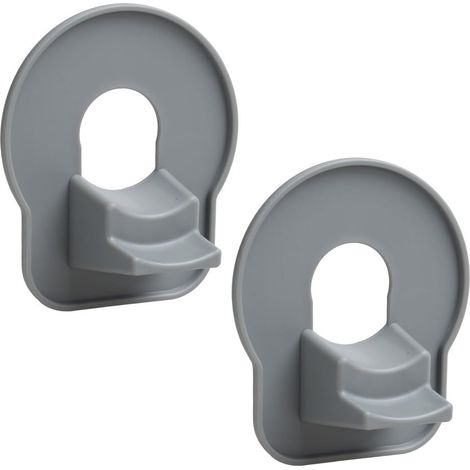 Lot de 2 Supports de Tuyaux de Piscine, Porte de Tuyau d'eau, Outils de Jardin et Accessoires pour Piscine sans Perçage, pour Éviter le Desserrage des Tuyaux des Piscines hors Sol et des Baignoires. (1/5)