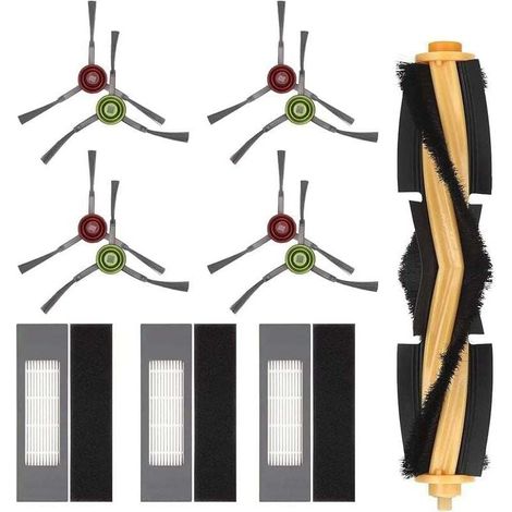 Accessoires pour Ecovacs N8 N8+ N8 Pro T9 T9+ T8 AIVI T8 AIVI+ , XU,OZMO 950 920 DX5G-KTA Aspirateur Filtre Kit Pièces Rechange1 Princ - KZQ (1/4)